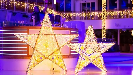 AIDA Weihnachten Deko Sterne