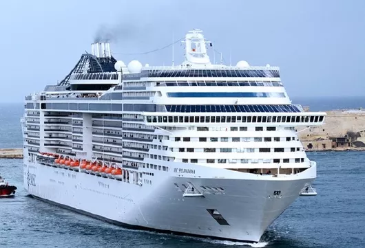 MSC Splendida Schiff Bug