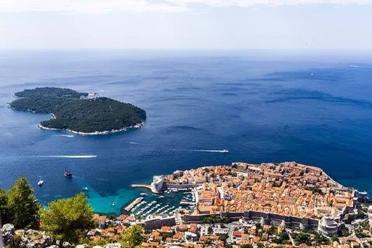 Mittelmeer Adria Kroatien Dubrovnik