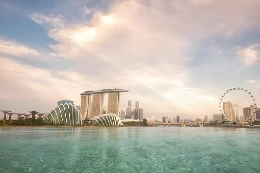 Mein Schiff in Singapur Marina Bay Sands