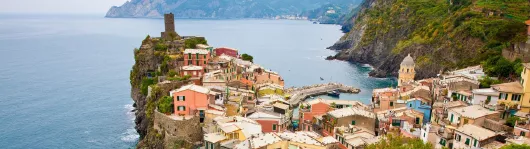 Mittelmeer Panorama Italienskueste