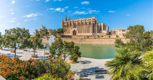 Mittelmeer Mallorca Kathedrale