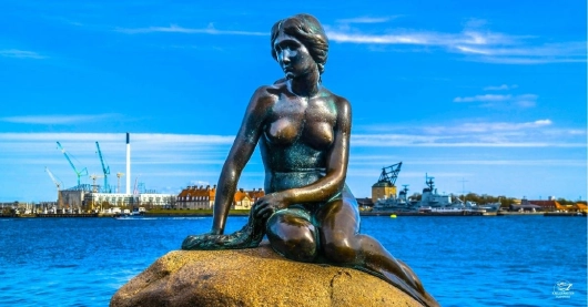 Nordeuropa Dänemark Kopenhagen kleine Meerjungfrau Nordeuropa Dänemark Kopenhagen kleine Meerjungfrau