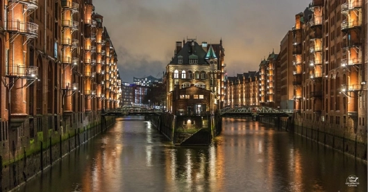 Nordeuropa Hamburg Speicherstadt Schlösschen
