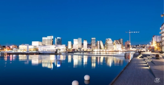 Nordeuropa Norwegen Oslo Hafen