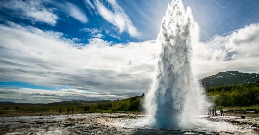 Nordeuropa Island Geysir 