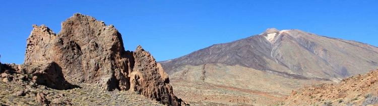 Kanaren Teneriffe Blick auf den Teide