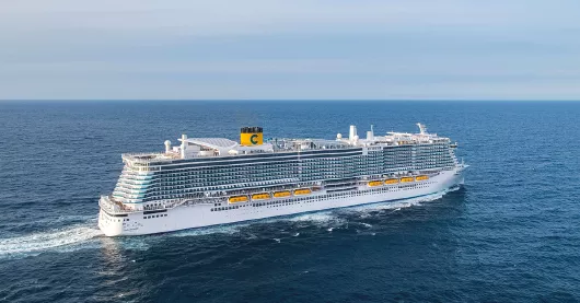 Costa Smeralda auf See