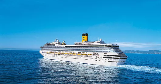 Costa Fortuna auf See