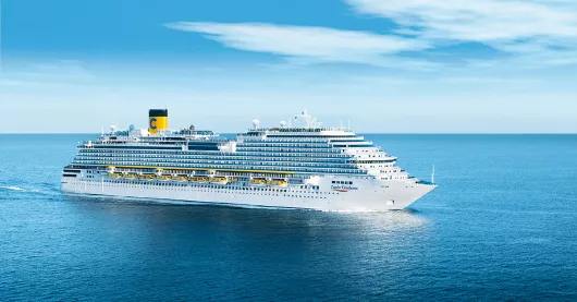 Costa Diadema auf See