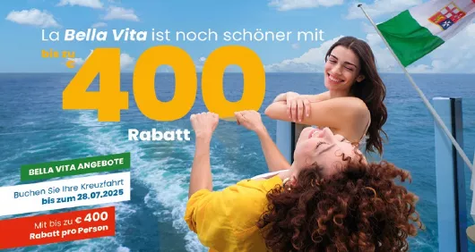Costa Kreuzfahrten Bella Vita Angebote