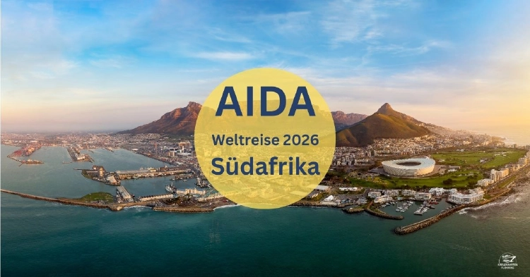 AIDA Weltreise 2026 Suedafrika Kapstadt AIDA Weltreise 2026 Suedafrika Kapstadt