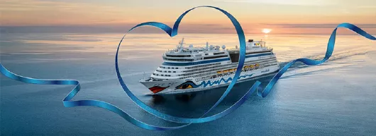 AIDA Kampagne Neu Verlieben in AIDAluna