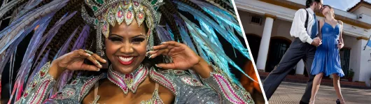 Karneval in Rio und Tango in Buenos Aires