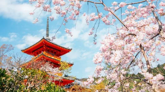 Japan Kyoto Kiyomizu-dera Tempel