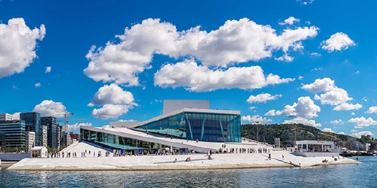 Oslo Opernhaus in Norwegen