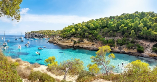 Bucht auf Mallorca