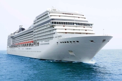 MSC Musica Schiff auf See