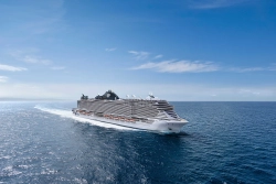 MSC Seascape Schiff auf See