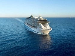 MSC Seashore Schiff auf See